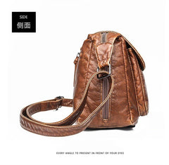 Soft Leather Shoulder Bags Women Crossbody Handbag