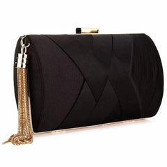 Women Tassel Clutch Purse Handbags Chain Evening Bags