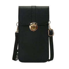 Women Bags PU Leather Touch Screen Cell Phone Wallets Crossbody Handbag