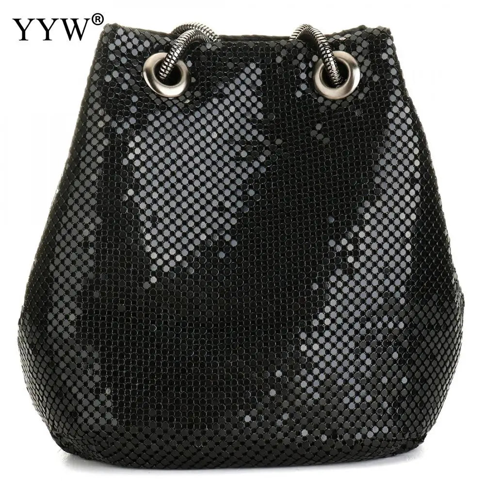 Women Bucket Shoulder Bag Crossbody Bag Evening Party Purse