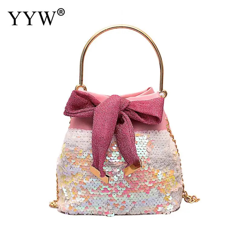 Sequin Crossbody Bag for Evening Party Wedding