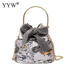 Sequin Crossbody Bag for Evening Party Wedding