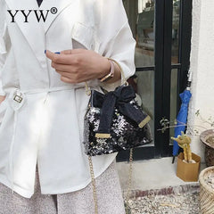 Sequin Crossbody Bag for Evening Party Wedding