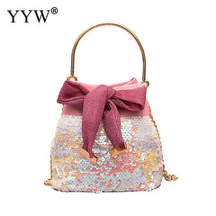 Sequin Crossbody Bag for Evening Party Wedding