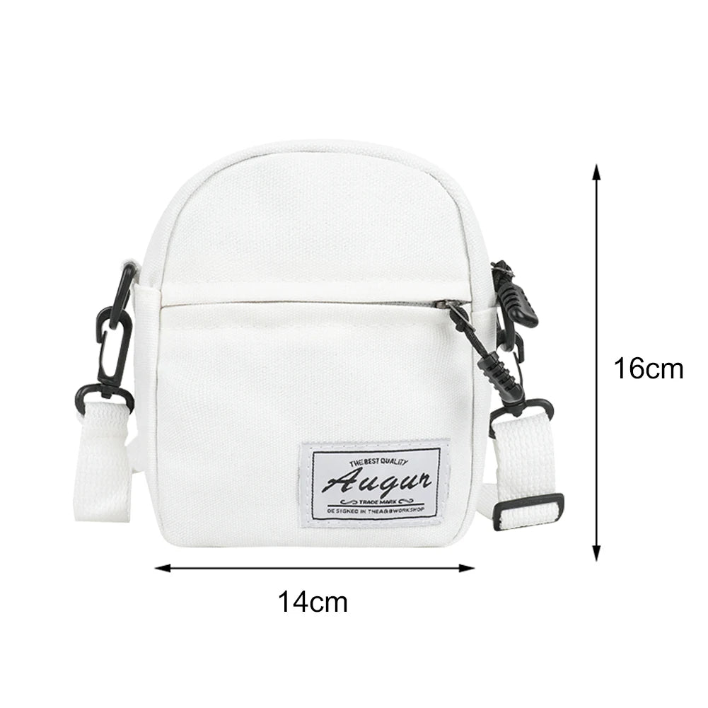 Women Canvas Crossbody Shoulder Bag Casual Mini Handbag Purse Phone Pouch