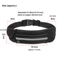 Women Chest Waist Bags Bum Fanny Pack Belt for Running Jogging Cycling