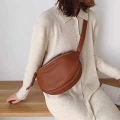 Women Crossbody Bag PU Leather Waist Bags Female Shoulder Handbag