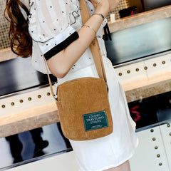 Women Crossbody Messenger Bag Shoulder Bags Ladies Casual Handbag Brown