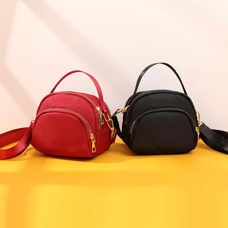 Women Crossbody Zipper Phone Shoulder Bag Lady Handbag Wrist Purse