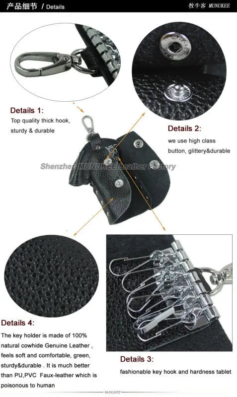 Leather Key Holder Key Case Key Bag MC-802