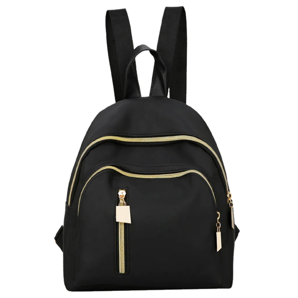 Women Girls Mini Backpack Canvas Shoulder School Bag Rucksack Ladies Holiday Tra