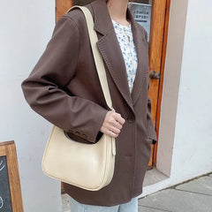Women Handbag Adjustable Shoulder Strap Solid Female Tote Bag