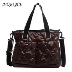 Women Crossbody Bags Winter Messenger Totes Adjustable Large Capacity