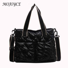 Women Crossbody Bags Winter Messenger Totes Adjustable Large Capacity