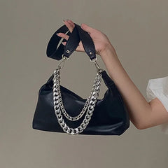 Women Messenger Bag PU Leather Chain Money Purse Shoulder Crossbody bags Pouch