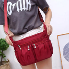 Women Messenger Shoulder Bags Zipper Bag Oxford Large Capacity