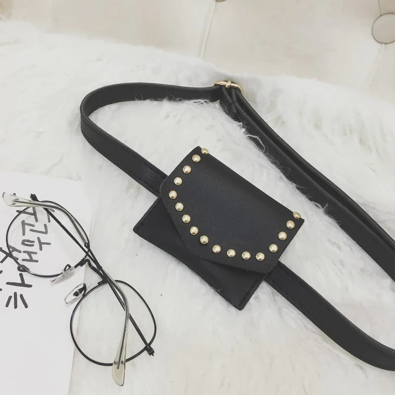 Women Mini Waist Pack Crossbody Bags for Girls Children Shoulder Messenger Bag