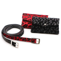 Women PU Leather Mini Waist Bag Fanny Belt Pack for Key Phone Purse