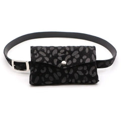 Women PU Leather Mini Waist Bag Fanny Belt Pack for Key Phone Purse