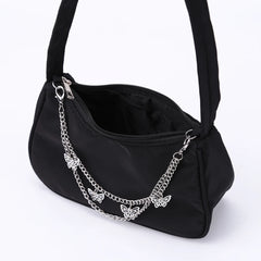 Women Butterfly Mini Purse Bag Chain Casual Shoulder Underarm