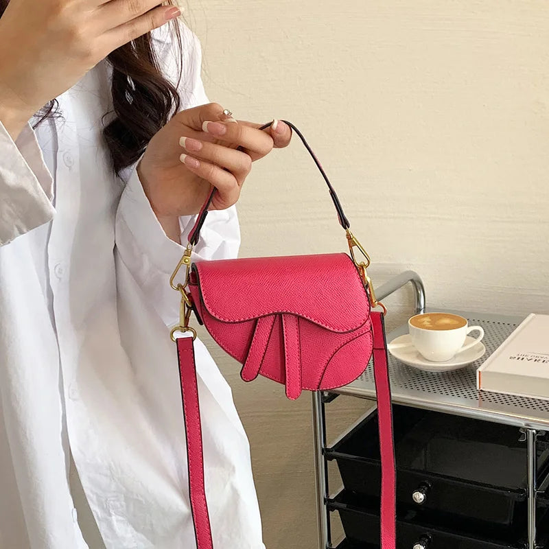 Women Saddle Bag Small Shoulder bags Crossbody Bag Clutch