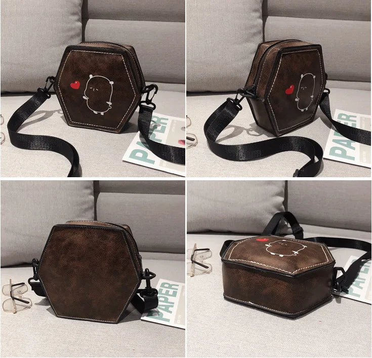 Women Satchel Handbags Girl Crossbody Bags Leather Shoulder Bag