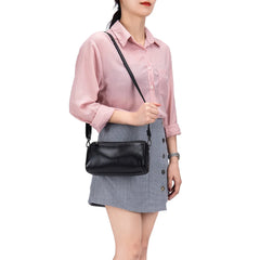 Leather Shoulder Bag Women Small Handbag Lady Crossbody Bag