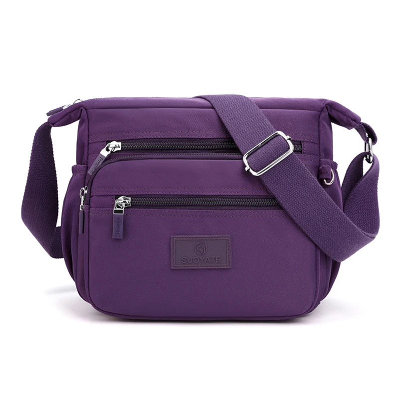 Women Shoulder Bag Messenger Bags Nylon Handbag Large Capacity Small Ladies Phon
