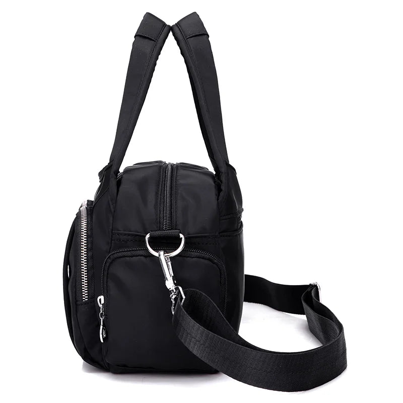 Nylon Shoulder Bag Crossbody Tote Handbag Messenger Bag