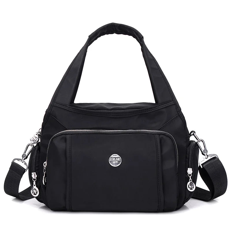 Nylon Shoulder Bag Crossbody Tote Handbag Messenger Bag