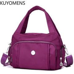 Nylon Shoulder Bag Crossbody Tote Handbag Messenger Bag