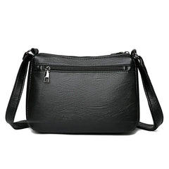 Women Shoulder Bag PU Leather Messenger Crossbody Mother Female Handbag