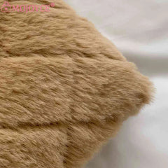 Plush Shoulder Bag Soft Fluffy Clutch Lightweight for Travel Shopping