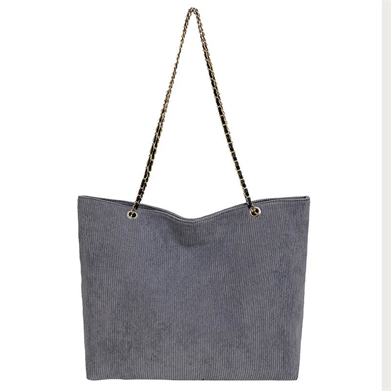 Large Capacity Chain Tote Bag for Women