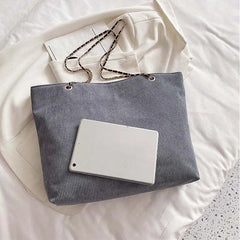 Large Capacity Chain Tote Bag for Women