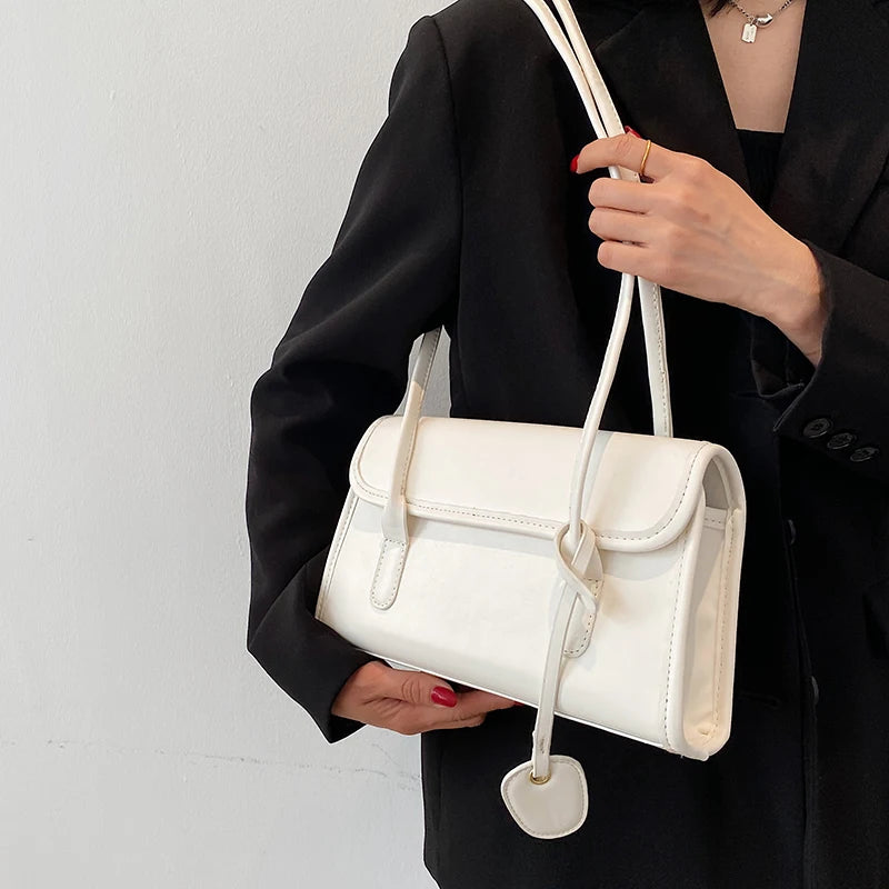Women Shoulder Bags PU Leather Tassel Handbags