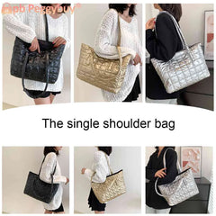 Women Shoulder Bags Large Capacity Top-handle Totes Casual