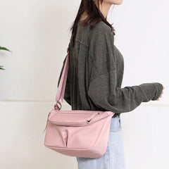 Women Shoulder Bags Nylon Messenger Bag Waterproof Zipper Package