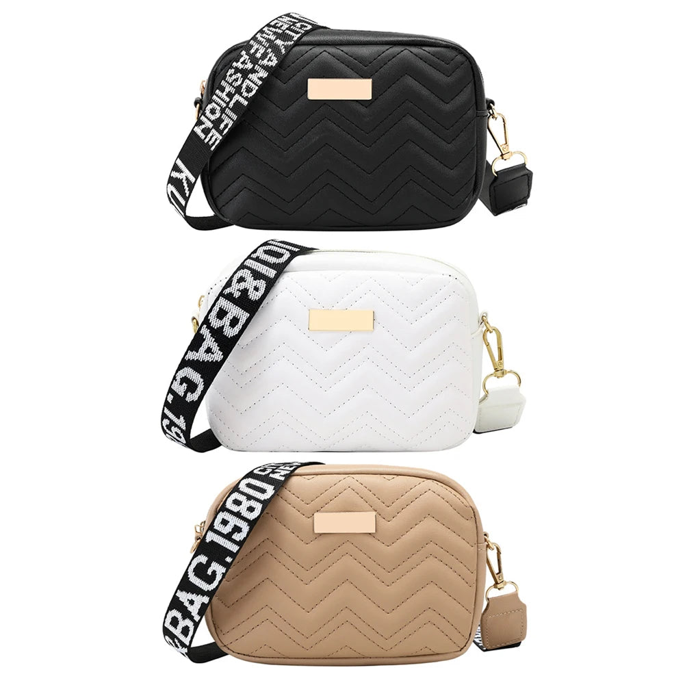 Casual Small Messenger Handbag PU Leather Shoulder Crossbody Bag