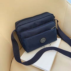 Women Shoulder Messenger Bag Nylon Large Capacity Waterproof Zipper