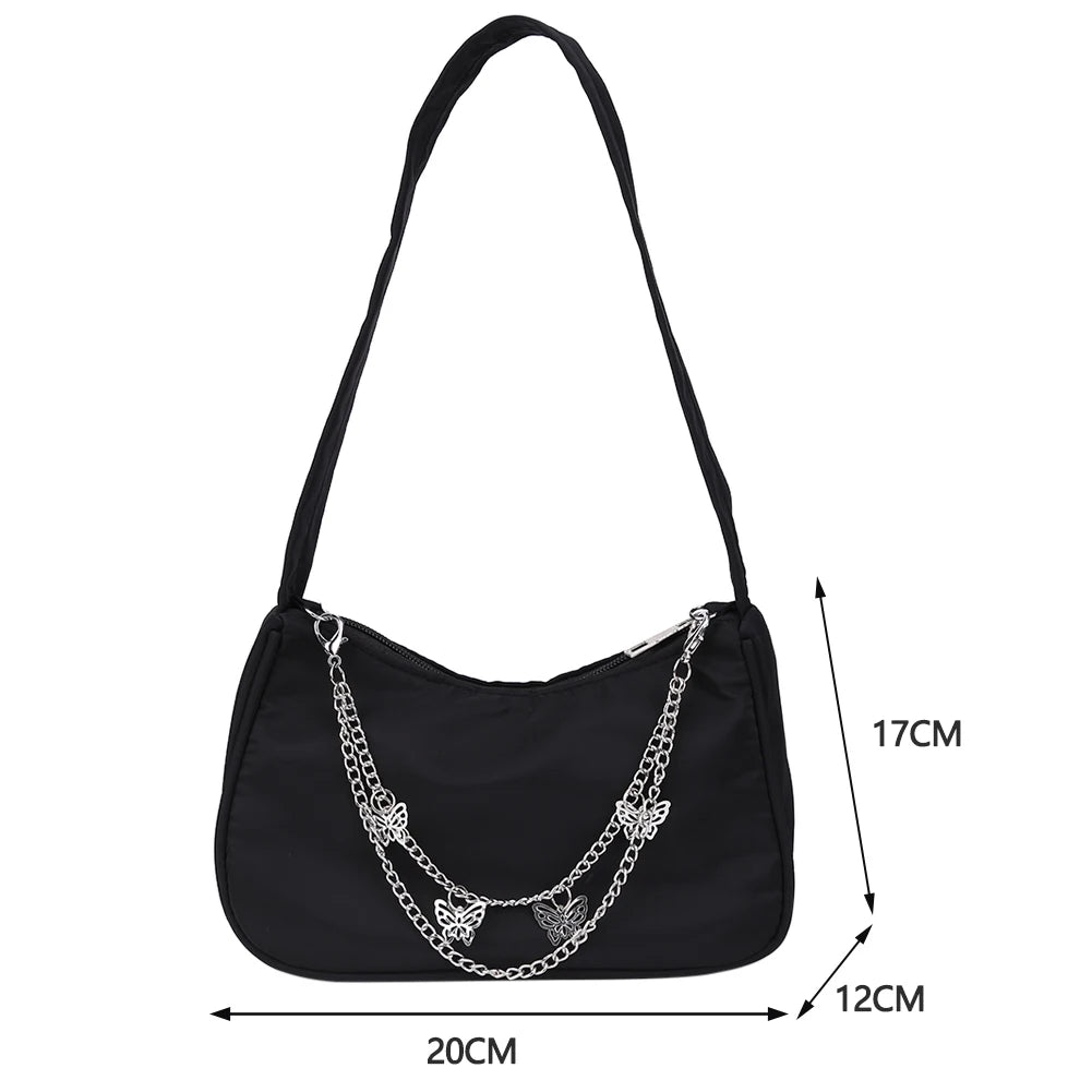 Women Shoulder Underarm Bag PU Leather Mini Purse Ladies Casual Handbags