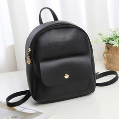 Women Small Backpack Letter Purse Mobile Phone Travel Bag