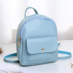 Women Small Backpack Letter Purse Mobile Phone Travel Bag