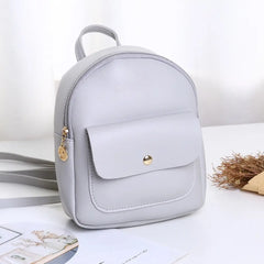 Women Small Backpack Letter Purse Mobile Phone Travel Bag