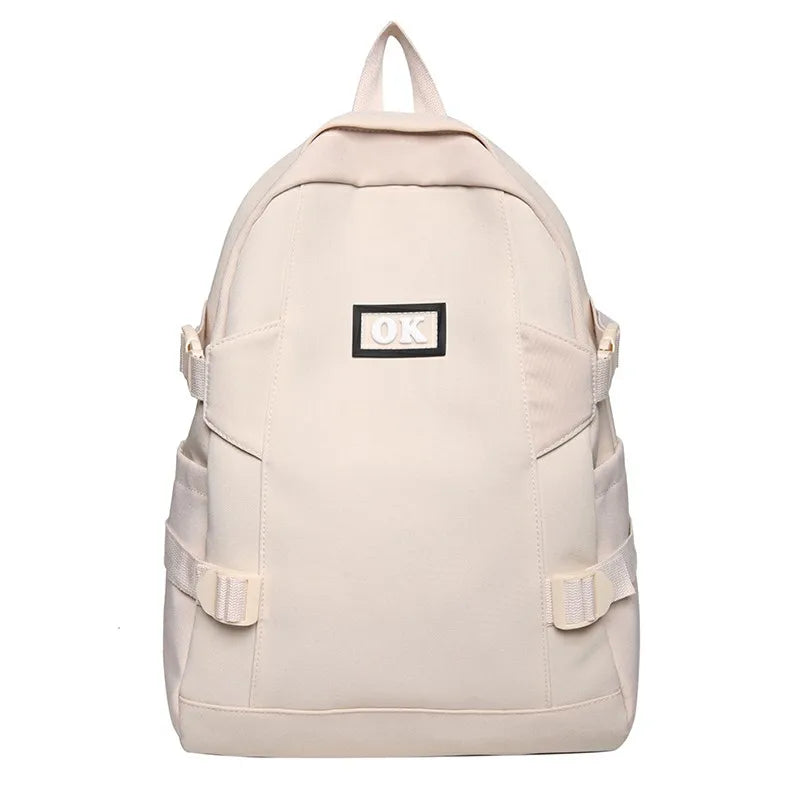 Women Backpack Waterproof Nylon Laptop School Bag Travel Rucksack