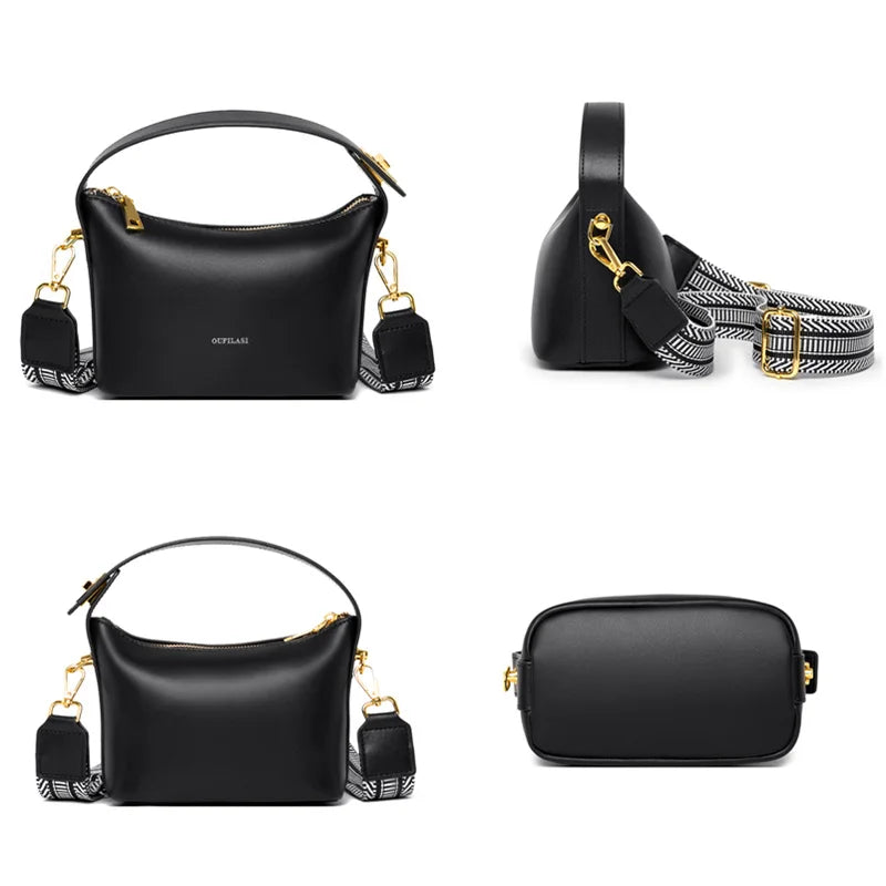 Leather Shoulder Bags For Women Totes Ladies Crossbody Bags