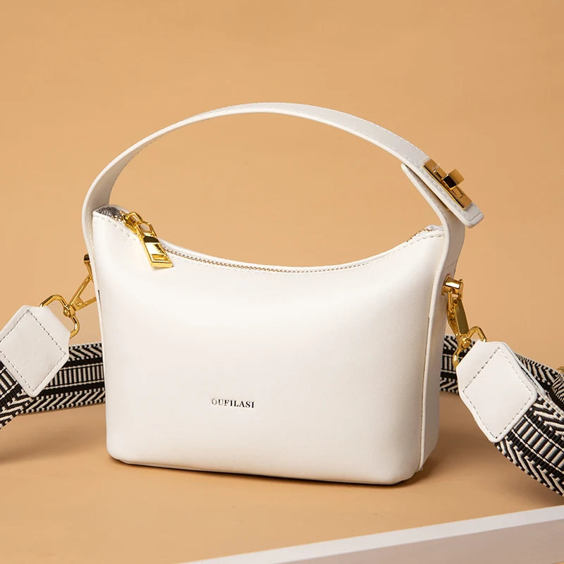 Leather Shoulder Bags For Women Totes Ladies Crossbody Bags