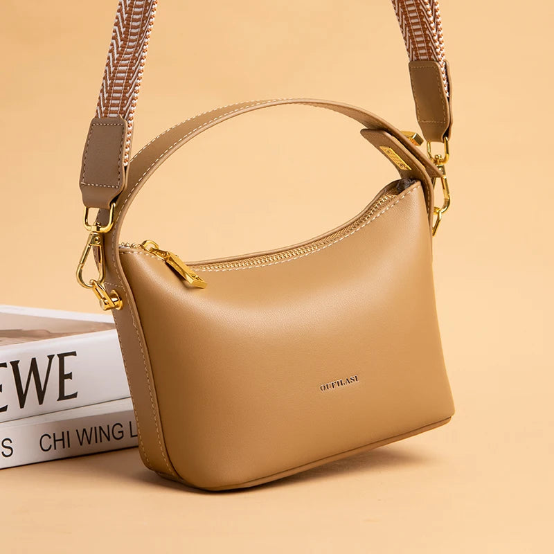 Leather Shoulder Bags For Women Totes Ladies Crossbody Bags