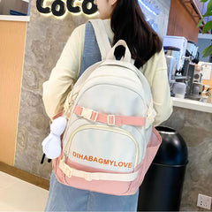 Harajuku Style Women's Travel Backpack Large Capacity Laptop Bag
