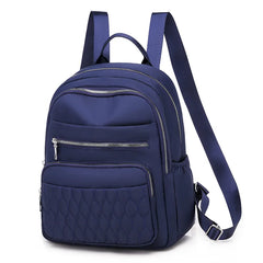 Women Travel Backpack Girls Schoolbag Soft Fabric Multi-pockets Backpack